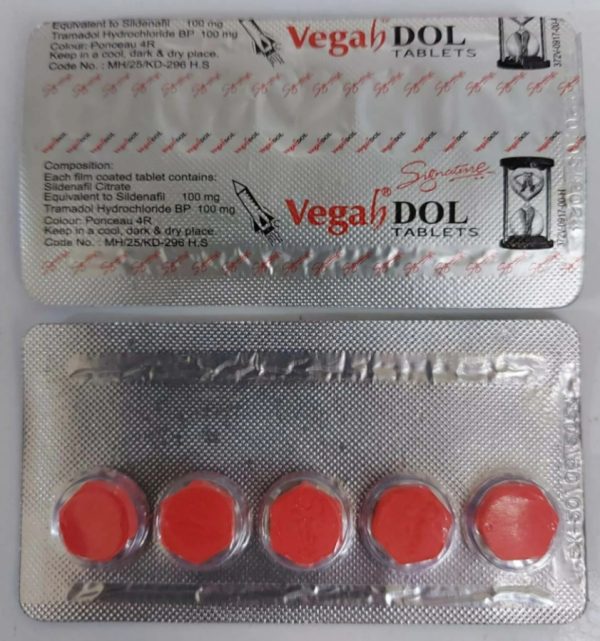 قرص تاخیری وگادول قرمز Vegadol