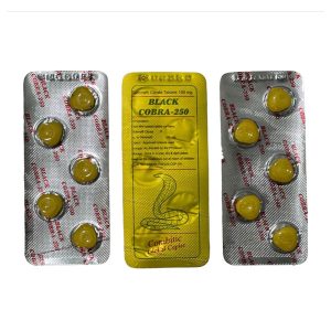 قرص تاخیری و نعوظ Black Cobra ۲۵۰
