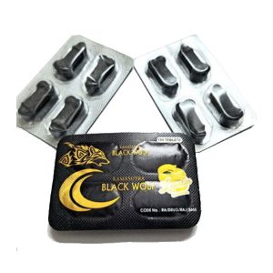 قرص تاخیری و نعوظ Black Wolf